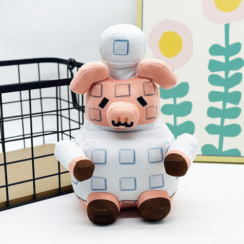 跨境新品grow a garden plush种植花园厨师猪周边毛绒玩偶公仔