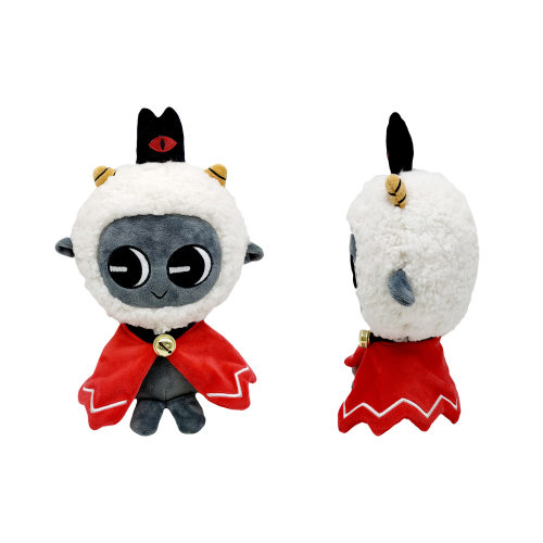 跨境新品cult of the lamb plush 咩咩启示录毛绒玩具公仔 玩偶