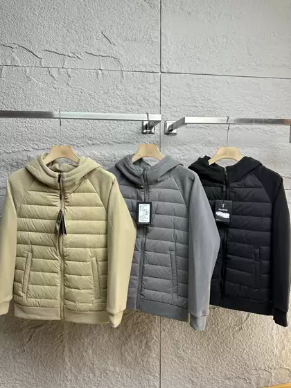 Air Layer Splicing + 90% Duck Down! Winter Export Unisex Solid Color Versatile Outdoor Lightweight Hooded down Jacket Trendy