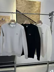 Designer Style! Thickened One-Piece Milk Velvet 3D Jacquard Winter Couple's Fashionable Versatile Casual Knit Sweatshirt