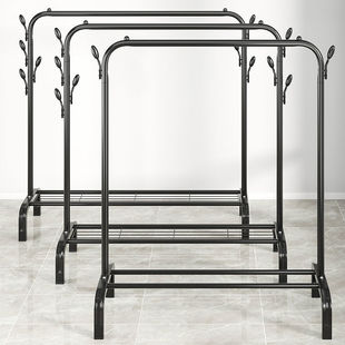 晾衣架落地挂衣架折叠收纳室内卧室学生晒衣挂架家用凉衣服杆架子