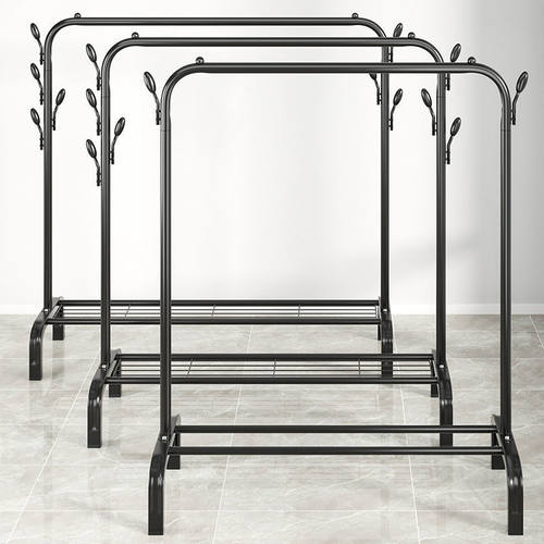 晾衣架落地挂衣架折叠收纳室内卧室学生晒衣挂架家用凉衣服杆架子