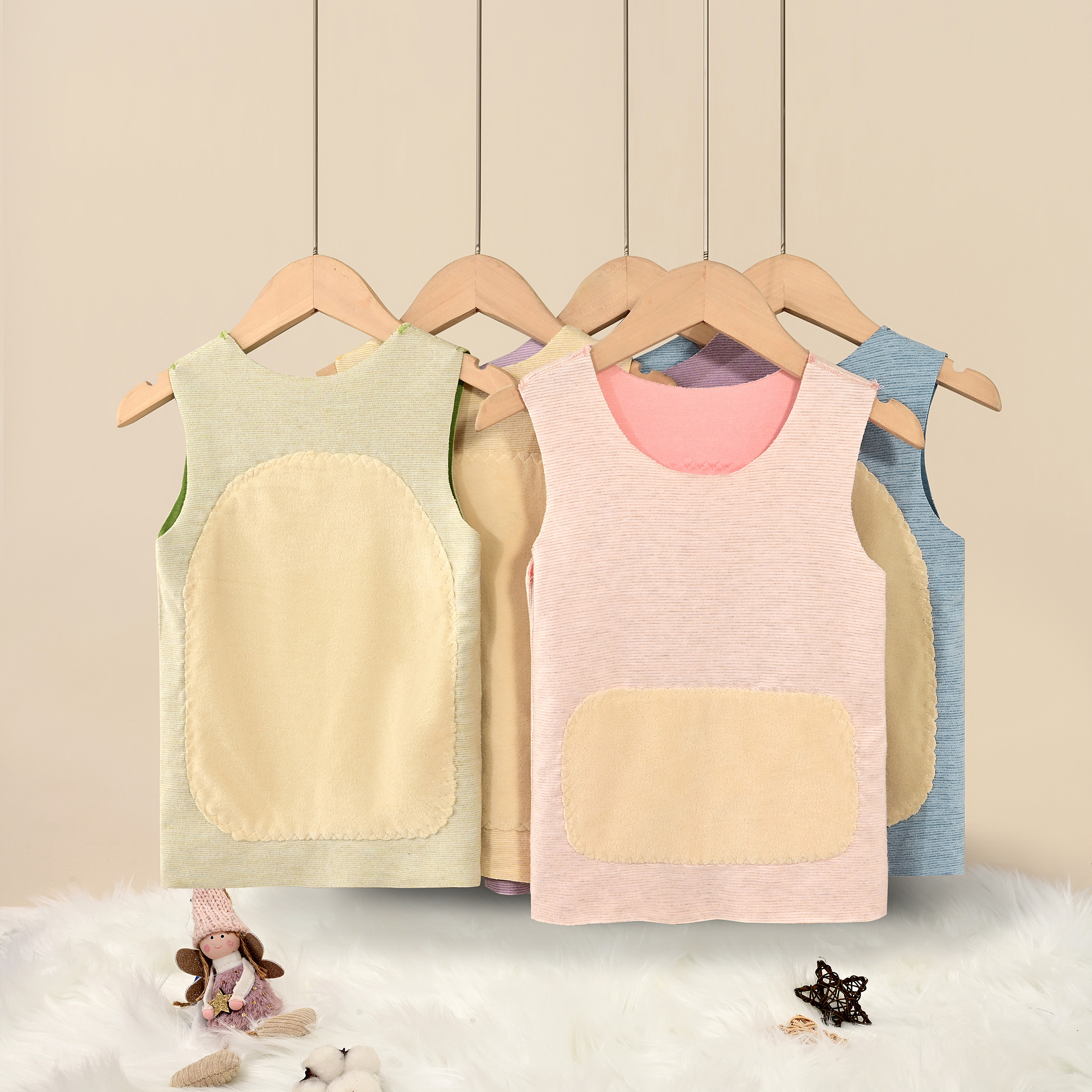 德绒保暖贴片背心秋冬贴身儿童发热男童护肚宝宝女童打底内穿马甲,童装/婴儿装/亲子装,背心吊带,淘宝优惠券,粉丝福利购,淘宝优惠卷