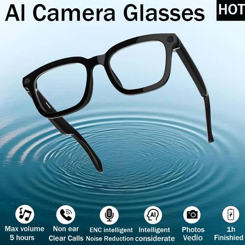 Smart Glasses Al Voice 800w Camera 1200W Video 3200W Photo R