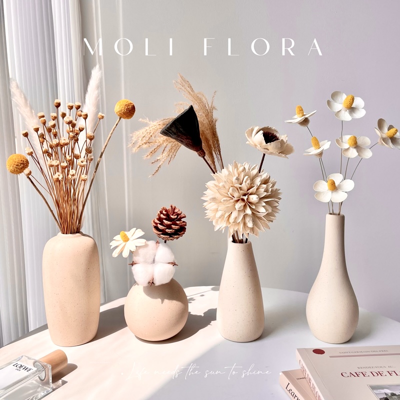 北欧风摆件干花花束天然真花