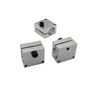 固定支架RDX012光电传感器定位铝合金穿线孔单孔固定夹