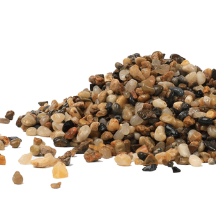 鱼缸底砂溪流石头子专用装饰铺底水族箱造景天然河沙原生南美缸沙