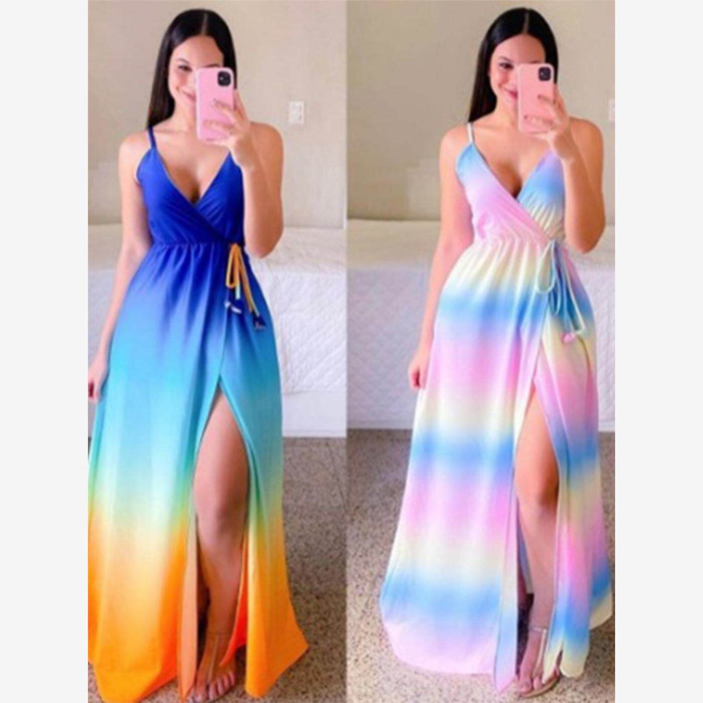 dresses women clothes 2023 summer casual skirt ladies dress图片