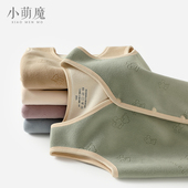 儿童秋冬季 加绒加厚坎肩小背心男童宝宝小女童内外穿保暖马甲 无袖