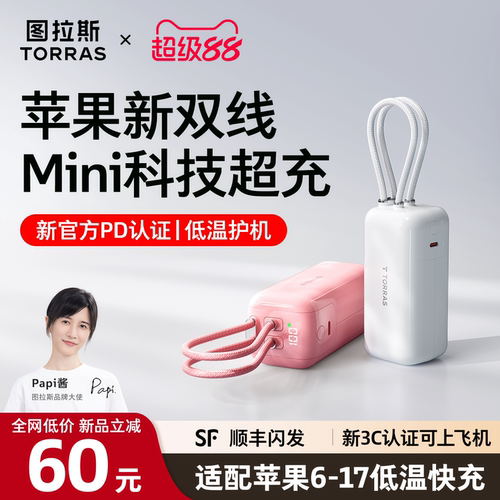 [苹果新专配]图拉斯最小45W双线
