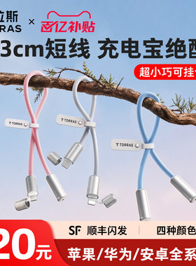 【小巧便携】图拉斯挂饰快充线