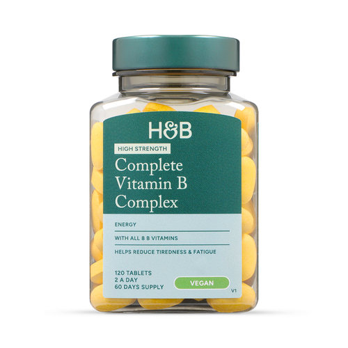 28年2月英国HB荷柏瑞高强度维生素B群含VB B12B6B12B族120片