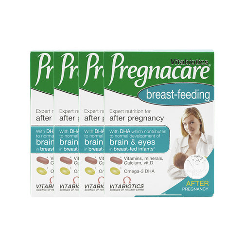 27年3月英国Pregnacare哺乳期复合维生素鱼油孕产妇产后DHA四盒