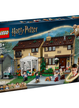 LEGO乐高哈利波特76451女贞路4号玛姬姑妈来访儿童拼搭积木玩具