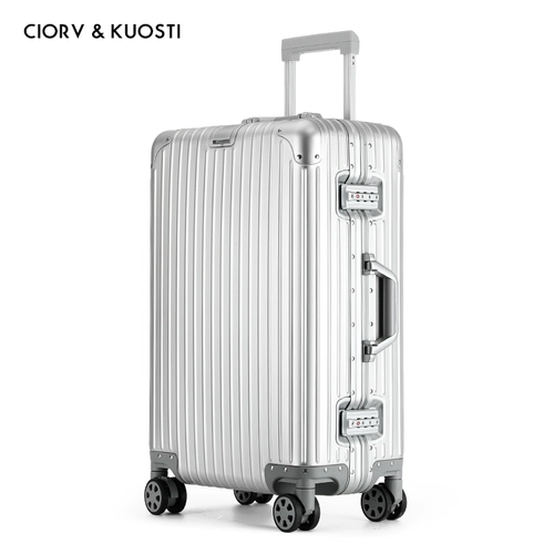 Металлический универсальный чемодан, алюминиево-магниевый сплав, 24 дюймов