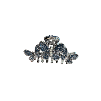 美苗~韩国气质水钻蝴蝶抓夹小号