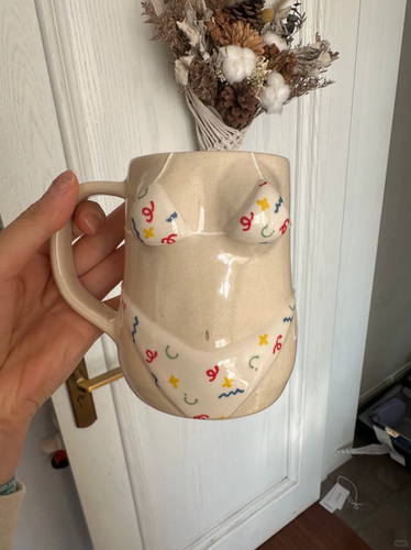 比基尼创意陶瓷杯小众礼物牛杯生日礼物