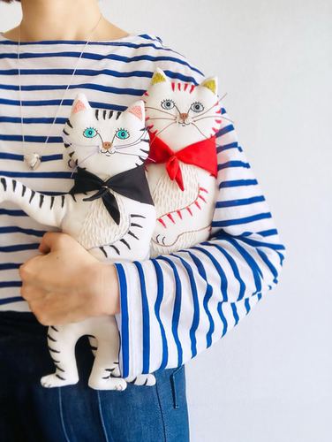 日系可爱卡通猫咪摆件小众礼物猫咪摆件