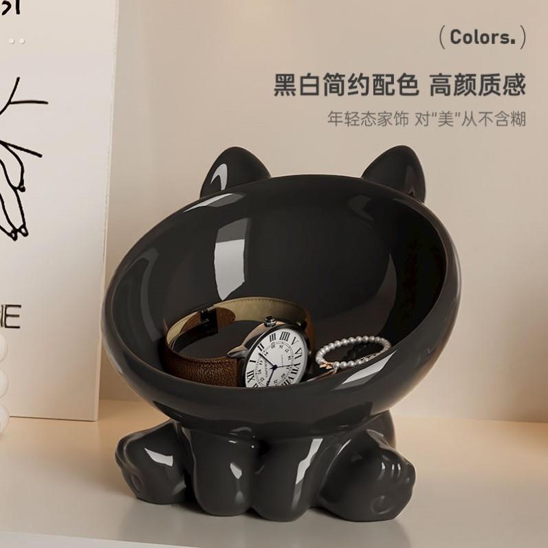 入户进门口挂钥匙置物架创意玄关收纳摆件鞋柜现代简约客厅装饰品