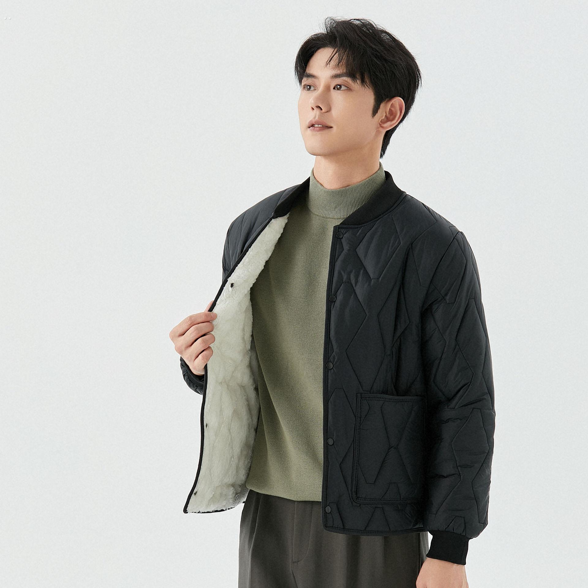 校服内搭神器冬季棉衣内胆高中生内穿小棉袄青少年菱格棉衣保厂家