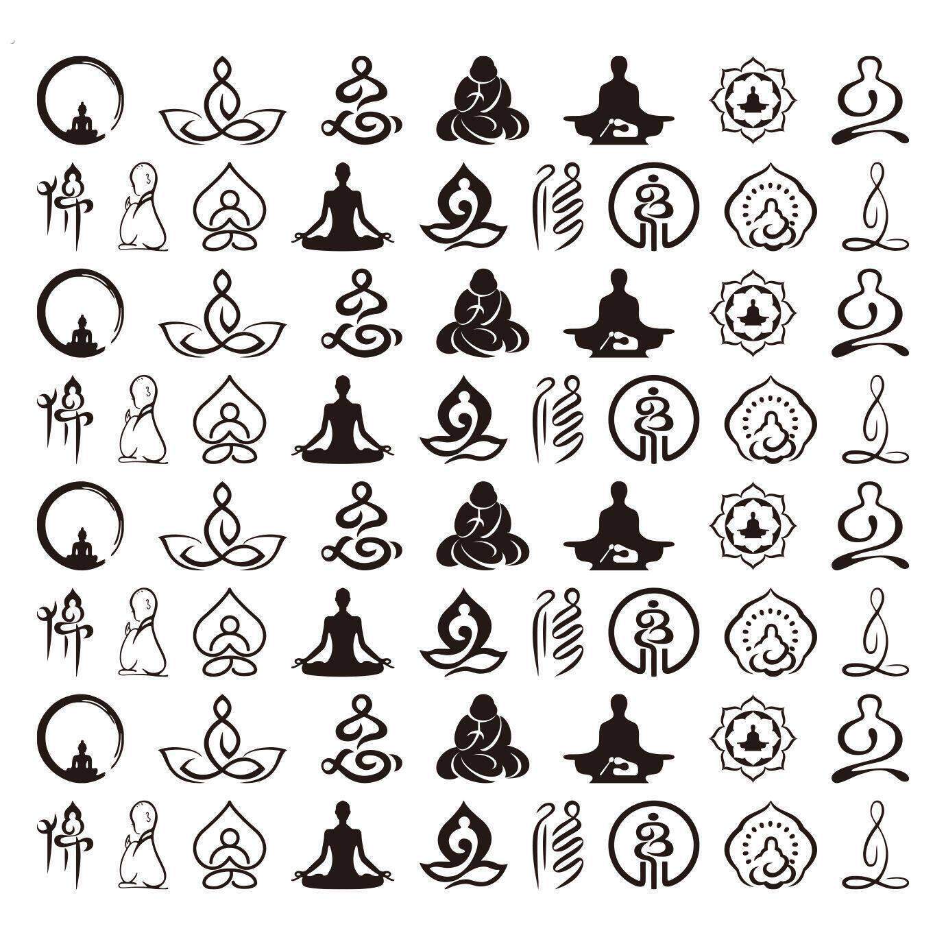 雕刻图案贴纸小葫芦贴纸烙画拓印稿手捻转印贴纸烙画墨刻底稿小美