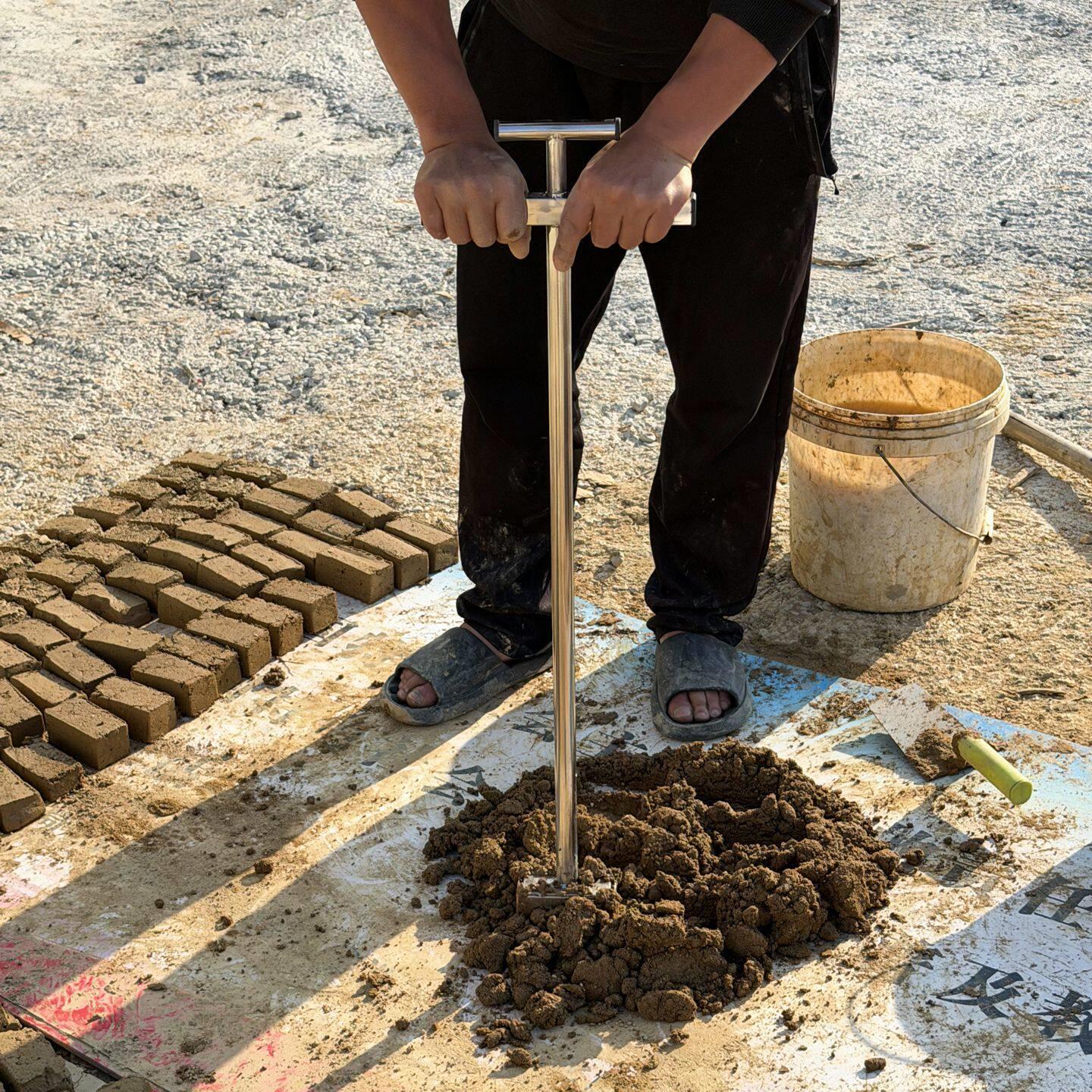 窑鸡泥土砖模具焗鸡专用泥块做泥块工具不锈钢砖头模具泥砖土块
