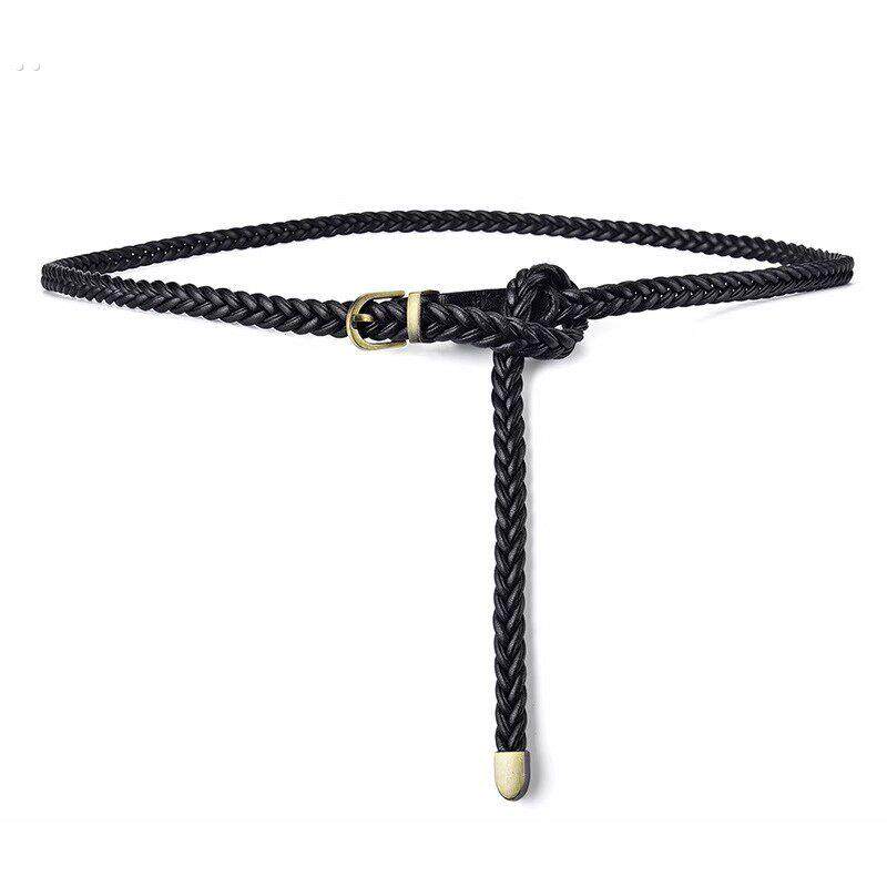 细草编织腰带女式2025新款夏配饰高级感配裙子毛衣收腰腰炼皮带