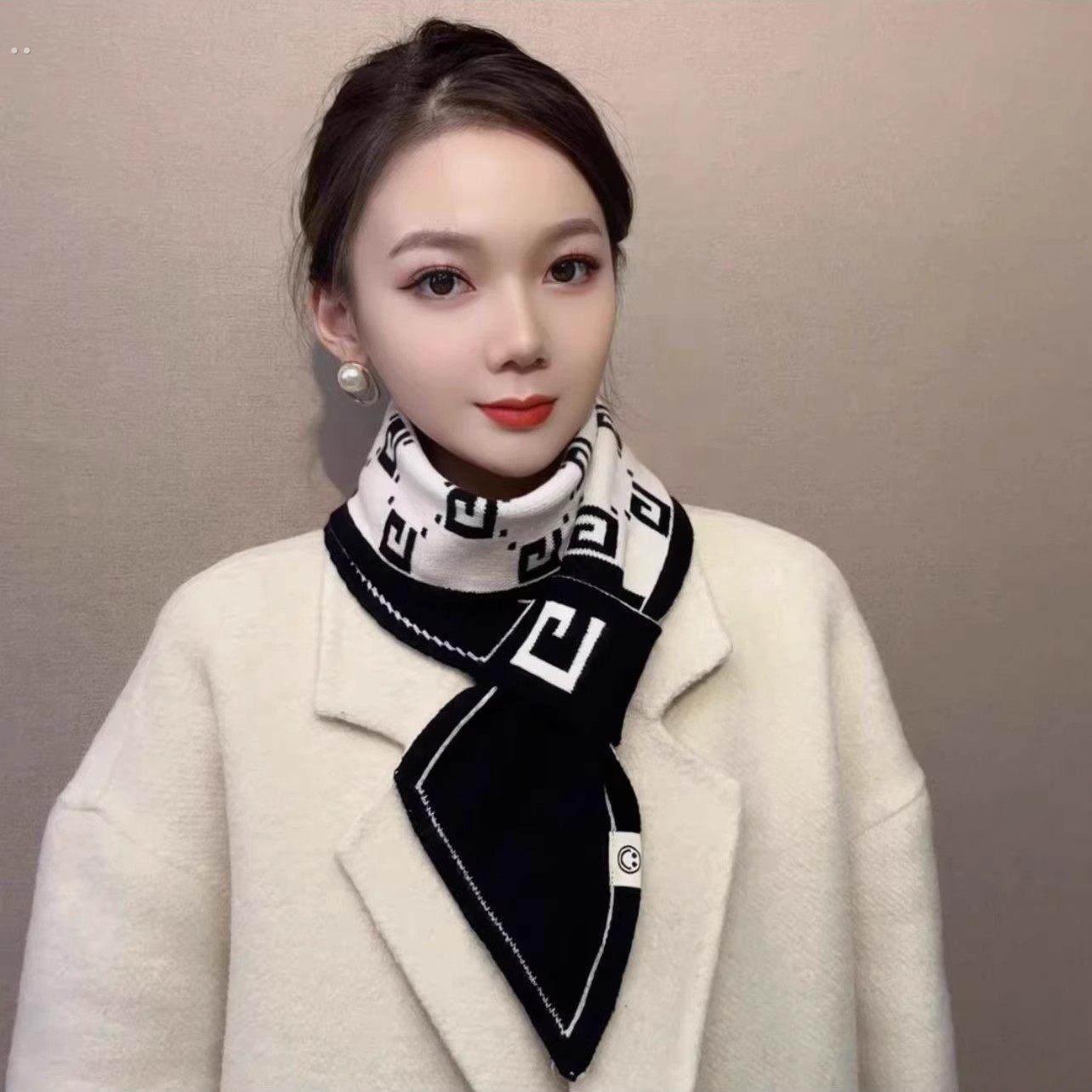 秋冬围巾女2025新款网红爆款高级感韩版百搭洋气针织领巾护颈围脖,服饰配件/皮带/帽子/围巾,围巾/丝巾/披肩,淘宝优惠券,粉丝福利购,淘宝优惠卷