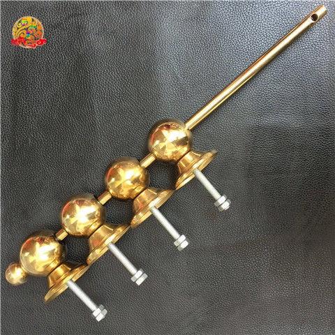 老式木门铁门门栓门插铁棍穿条杆挂锁专用双扇门穿杆锁农村大门锁