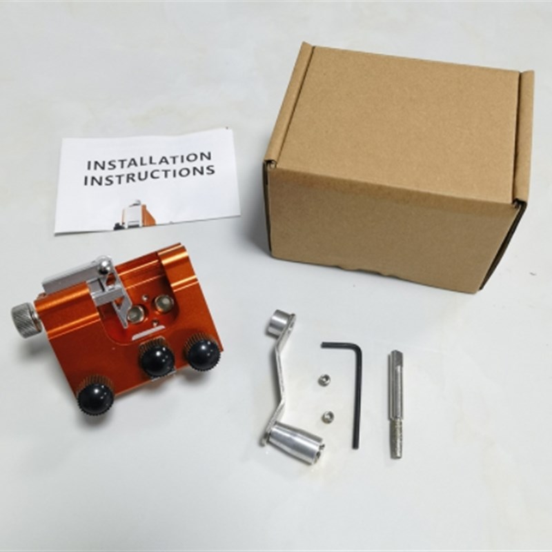 便携式家用电链锯油锯打磨机配件磨头锉刀木工伐齿工具手摇磨链器