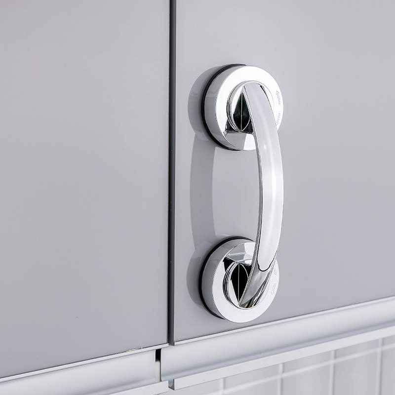 新品吸盘门把手冰箱橱柜衣柜抽屉浴室玻璃推拉门小拉手柜门移门免