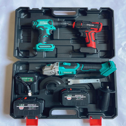 15节电芯无刷锂电重载款角磨机充电手电钻扳手单手锯切割机吹风机