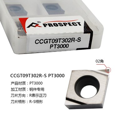 普斯特CCGT-06/09T301/02/04R/L/ER/EL-S/U PT3000 钢件专用