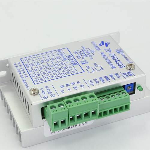 57电机驱动器时代超群3A 32细分输出电流连续可调ZD-2HD430S散热
