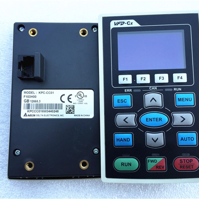 原装台达变频器面板 VFD-CX KPC-CC01 台达CP2000变频器通用面板