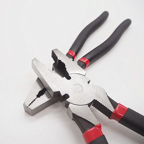 重型老虎钳子多功能10寸钢丝钳平口钳12寸大钳子省力断线钳铁丝剪