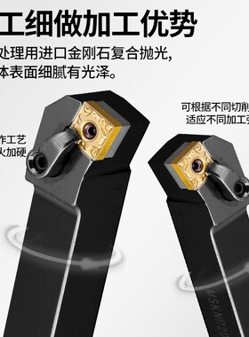 数控刀杆75度端面车刀刀杆MSKNR2020K12/2525M12/3232P12外圆反刀