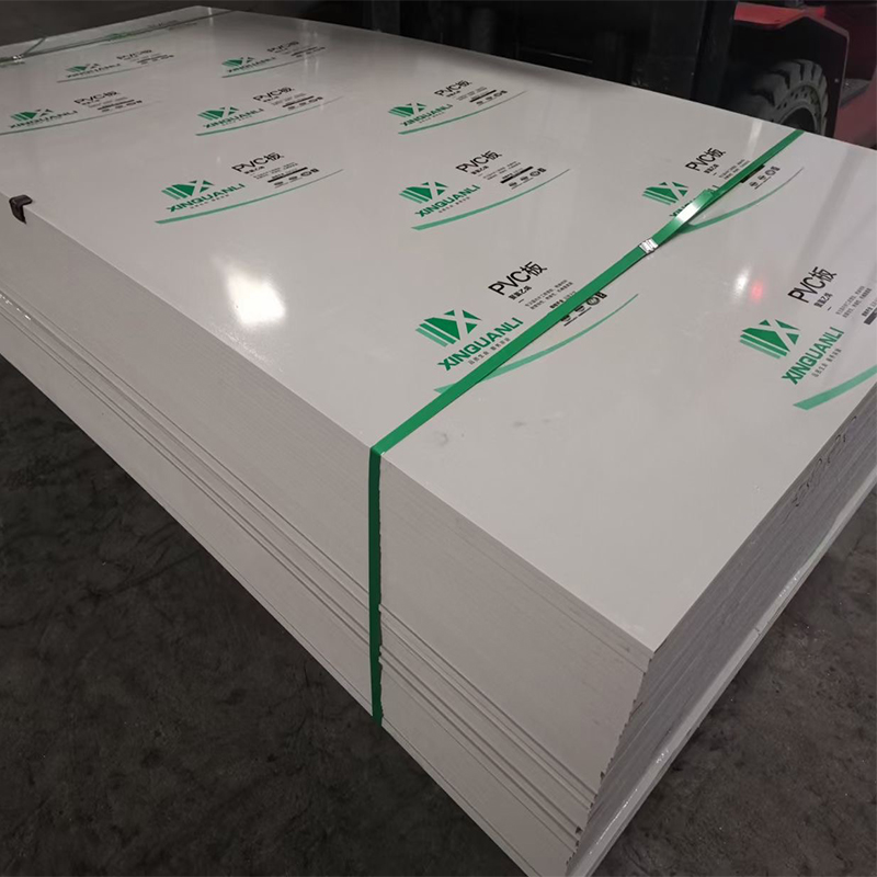 浅灰色AB级PVC塑料硬板防火耐酸碱胶板灰白色高硬度聚氯乙烯板材