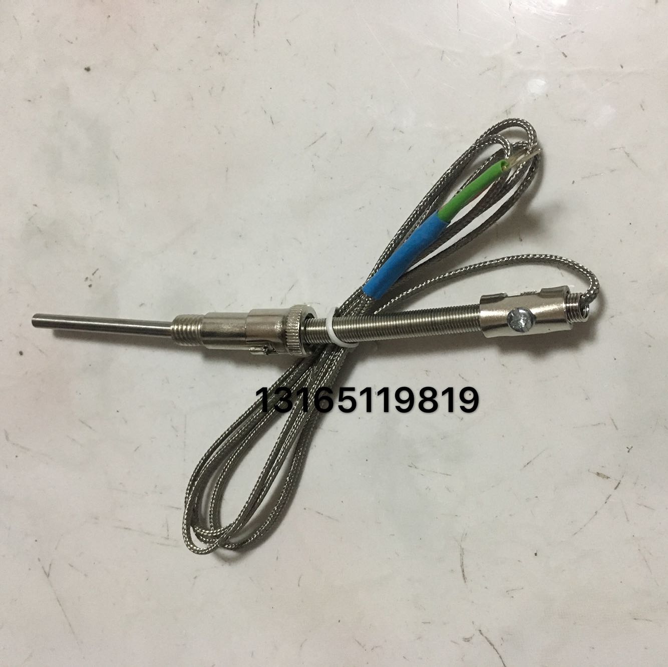 塑钢焊机探头热电偶 塑料焊接机焊板温度传输线门窗机器设备配件