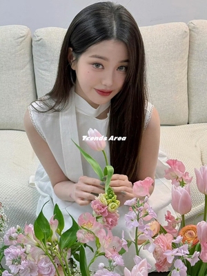 重磅Y单高品质！miu系定制张元英同款法式亚麻感纯棉可拆卸连衣裙