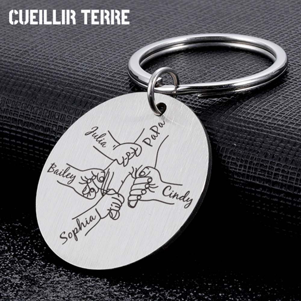 Fathers' Day Dad Papa Birthday Gift Daddy Keyring Father