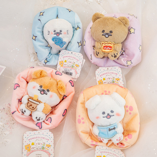 欢哇萌窝沙发系列毛绒玩具可爱小动物沙发挂件公仔玩偶送儿童礼物