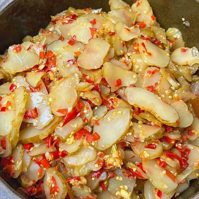 江西特产酸辣剁椒洋姜清爽无油下饭菜咸菜酱菜泡菜腌菜瓶装鬼子姜