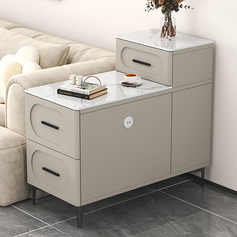 沙发边柜侧边柜简约现代客厅茶几小桌子茶水柜家用边几桌沙发边几