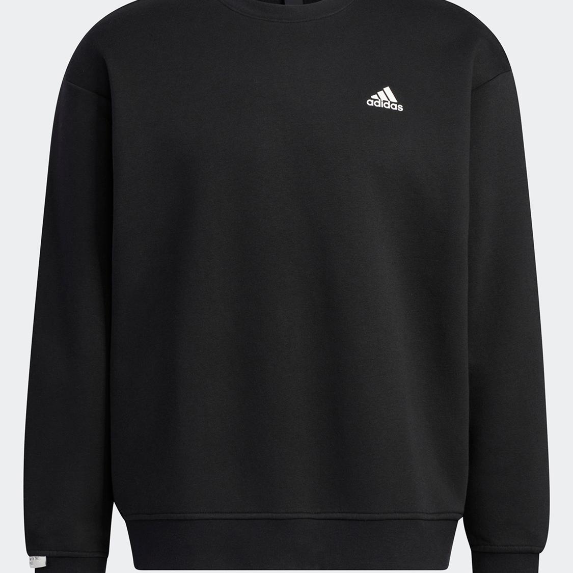 加绒时尚休闲长袖卫衣圆领男子