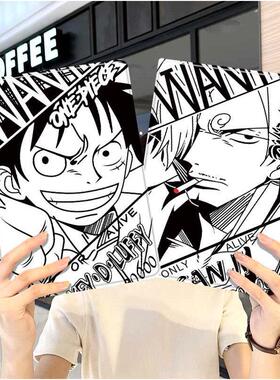 海贼王索隆ipad10保护套pro2024款11寸5苹果air7平板mini6壳4迷你3适用2三折2020带笔槽8第9代2021男女生2018