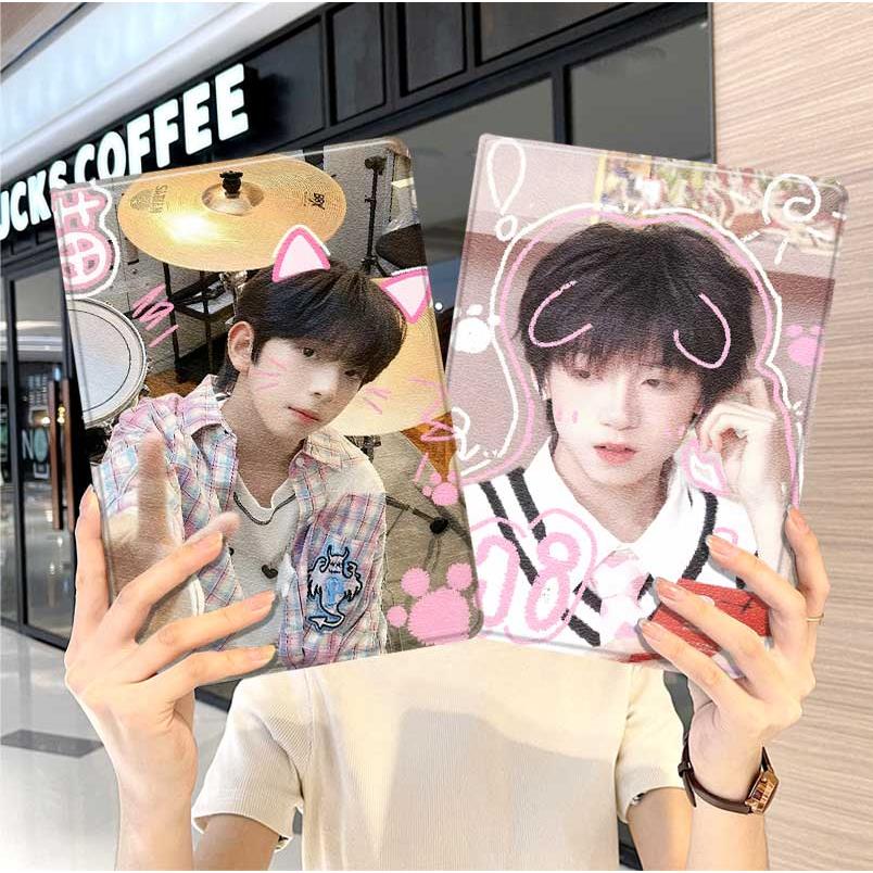 TF四代可爱ipad10保护套pro2024款11寸5苹果air7平板mini6壳4迷你3适用2三折2020带笔槽8第9代2021周边2018九