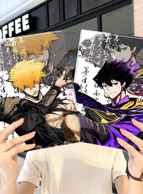 蓝色监狱ipad10保护套pro2024款11寸5苹果air6平板mini7壳4迷你3适用2三折1带笔槽2018九8第9代2020古风周边