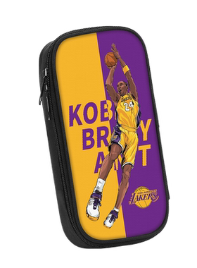 nba个性多功能大容量笔袋
