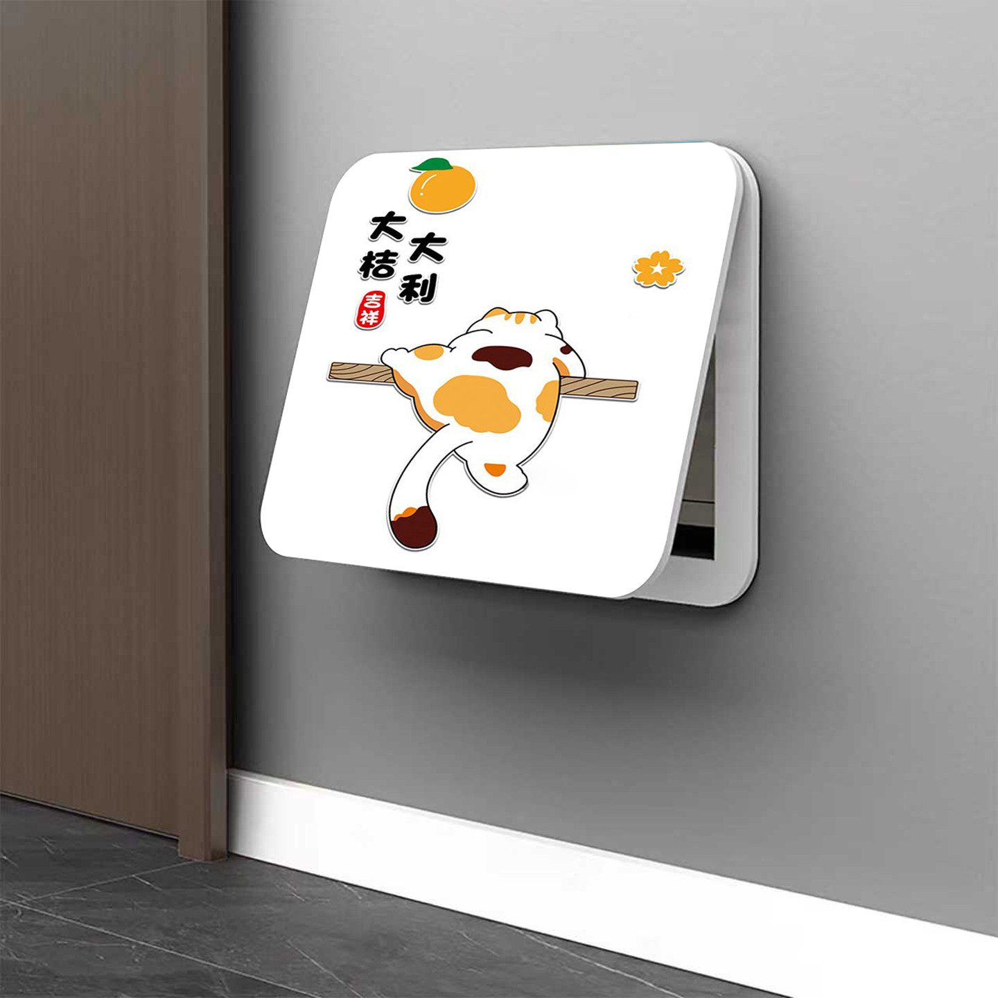 电表箱装饰画遮挡盖板电箱免打孔